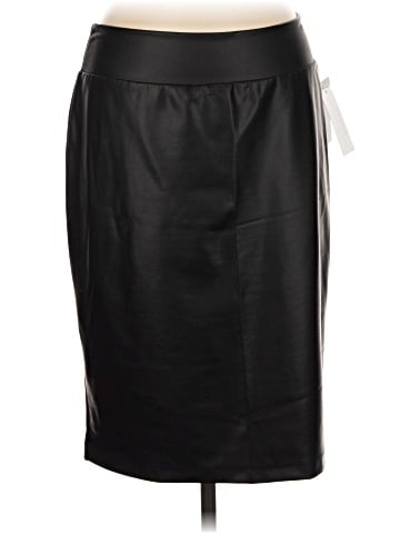 Clara Sun Woo Faux Leather Skirt (view 1)