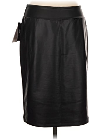 Clara Sun Woo Faux Leather Skirt (view 2)
