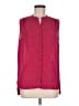 Halogen 100% Polyester Polka Dots Red Sleeveless Blouse Size M - photo 1