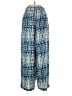 Zara Print Blue Casual Pants Size S - photo 2