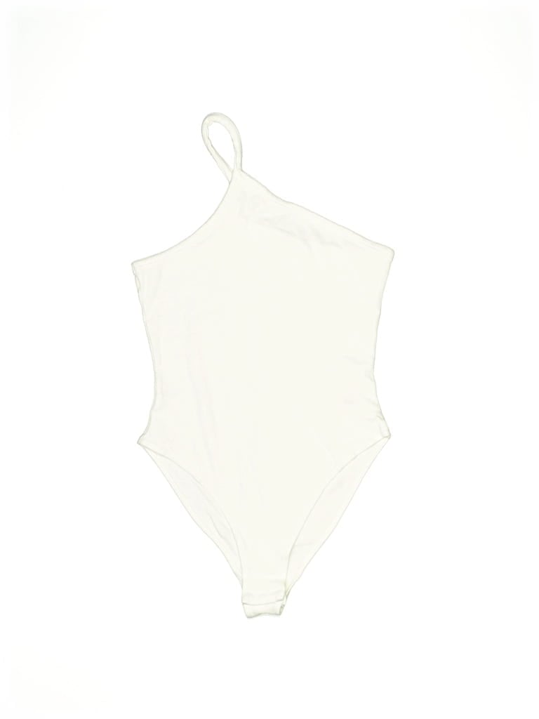 Pre-owned Topshop Bodysuit In Ivory