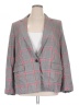 Escada Plaid Gray Blazer Size 16 - photo 1