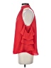 Amanda Uprichard 100% Polyester Red Sleeveless Blouse Size S - photo 5