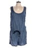 Bass 100% Lyocell Solid Blue Romper Size L - photo 1