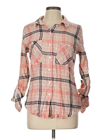 Sanctuary Long Sleeve Button-Down Shirt (view 1)