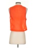 lucy 100% Polyester Orange Tank Top Size XS - photo 2