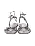 J.Crew 100% Leather Gray Sandals Size 6 1/2 - photo 2