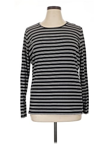 Jones New York Signature Long Sleeve T-Shirt (view 1)