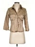 Max Studio Tan 3/4 Sleeve Silk Top Size XS - photo 1