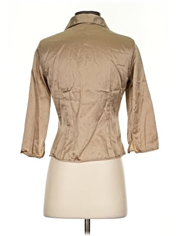 Max Studio 3/4 Sleeve Silk Top (view 2)