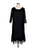 Catherines 100% Polyester Black Casual Dress Size 0X - photo 1