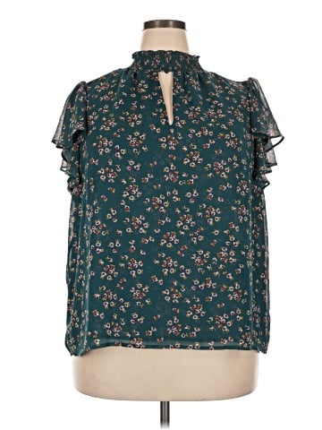 1.State Short Sleeve Blouse (view 1)