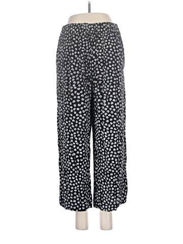 Madewell Huston Pull-On Crop Pants in Woodcut Flowers (view 2)