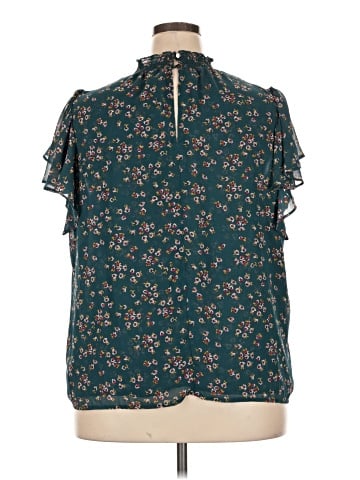 1.State Short Sleeve Blouse (view 2)