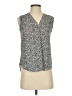 Vince Camuto 100% Polyester Silver Sleeveless Blouse Size XXS - photo 1