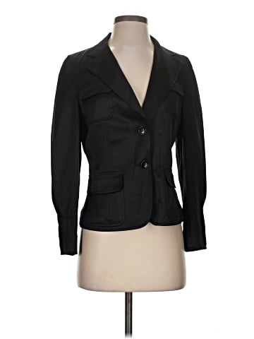 Donna Karan New York Long Sleeve Silk Top (view 1)