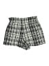 Zara Basic Checkered-gingham Black Shorts Size M - photo 2