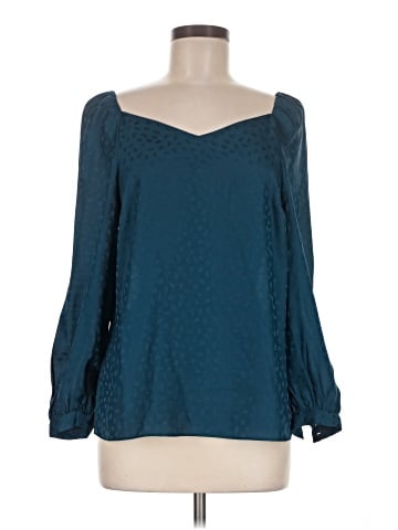 Ann Taylor Long Sleeve Blouse (view 1)