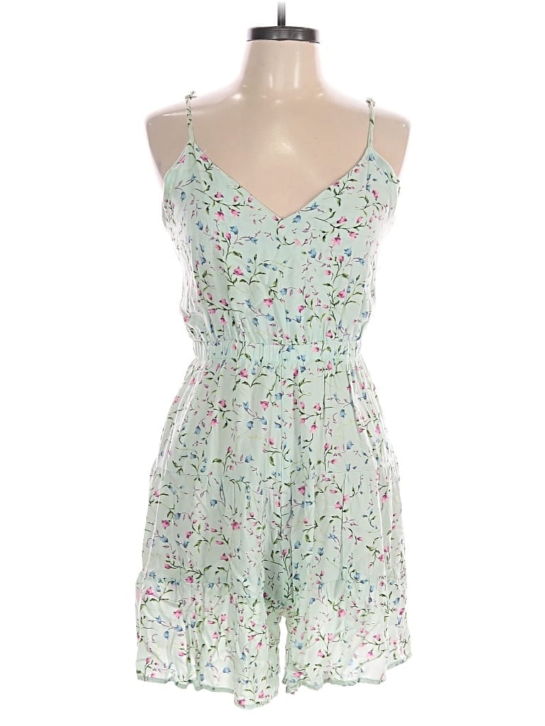 Pre-owned Unbranded Romper In Teal