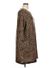 Massini Animal Print Brown Casual Dress Size 1X - photo 4