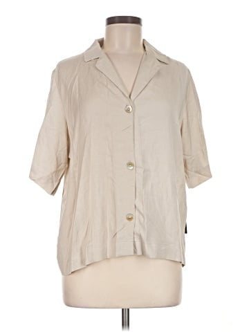 Nicole Miller New York 3/4 Sleeve Button-Down Shirt (view 1)