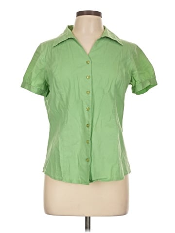 St. John's Bay Short Sleeve Blouse (view 1)