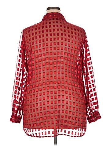 DressBarn Long Sleeve Blouse (view 2)