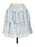 BCBGirls 100% Polyester Blue Casual Skirt Size L - photo 1