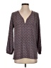 Cupio 100% Polyester Gray 3/4 Sleeve Blouse Size S - photo 1