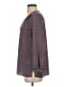 Cupio 100% Polyester Gray 3/4 Sleeve Blouse Size S - photo 5