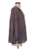 Cupio 100% Polyester Gray 3/4 Sleeve Blouse Size S - photo 4