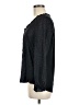Left Coast by Dolan 100% Polyester Polka Dots Black Long Sleeve Blouse Size M - photo 5