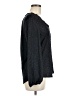Left Coast by Dolan 100% Polyester Polka Dots Black Long Sleeve Blouse Size M - photo 4