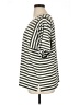 Chico's Stripes Silver Short Sleeve Top Size XL (3) - photo 5