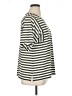 Chico's Stripes Silver Short Sleeve Top Size XL (3) - photo 4