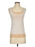 Babette 100% Nylon Ivory Sleeveless Top Size S - photo 1