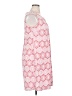 Perceptions Print Pink Casual Dress Size XL - photo 4