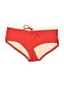 Triumph Color Block Red Swimsuit Bottoms Size M - photo 1