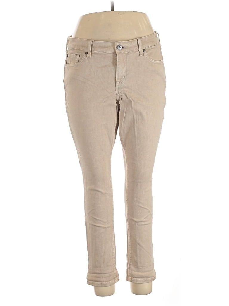 Pre-owned Torrid Jeans In Tan