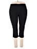Ruby Rd. Solid Black Active Pants Size 18 - photo 1