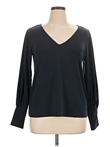 ELOQUII Long Sleeve Blouse (view 1)