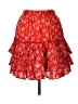 Cool Change Floral Red Casual Skirt Size L - photo 2
