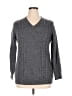 Terra & Sky 100% Polyester Gray Pullover Sweater Size 1X - photo 1