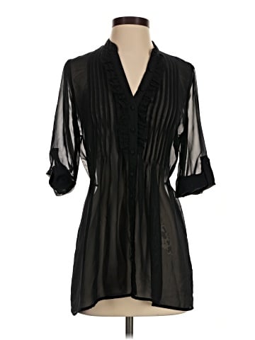 Apt. 9 3/4 Sleeve Blouse (view 1)