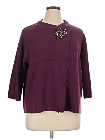 JM Collection Pullover Sweater (view 1)