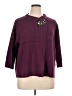JM Collection Burgundy Pullover Sweater Size XL - photo 1
