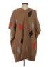 Trina Turk 100% Wool Brown Poncho Size XS - photo 2