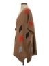 Trina Turk 100% Wool Brown Poncho Size XS - photo 5