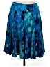 Grace Elements Tie-dye Blue Casual Skirt Size M - photo 2