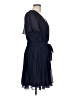 Sam Edelman 100% Polyester Blue Casual Dress Size 12 - photo 4